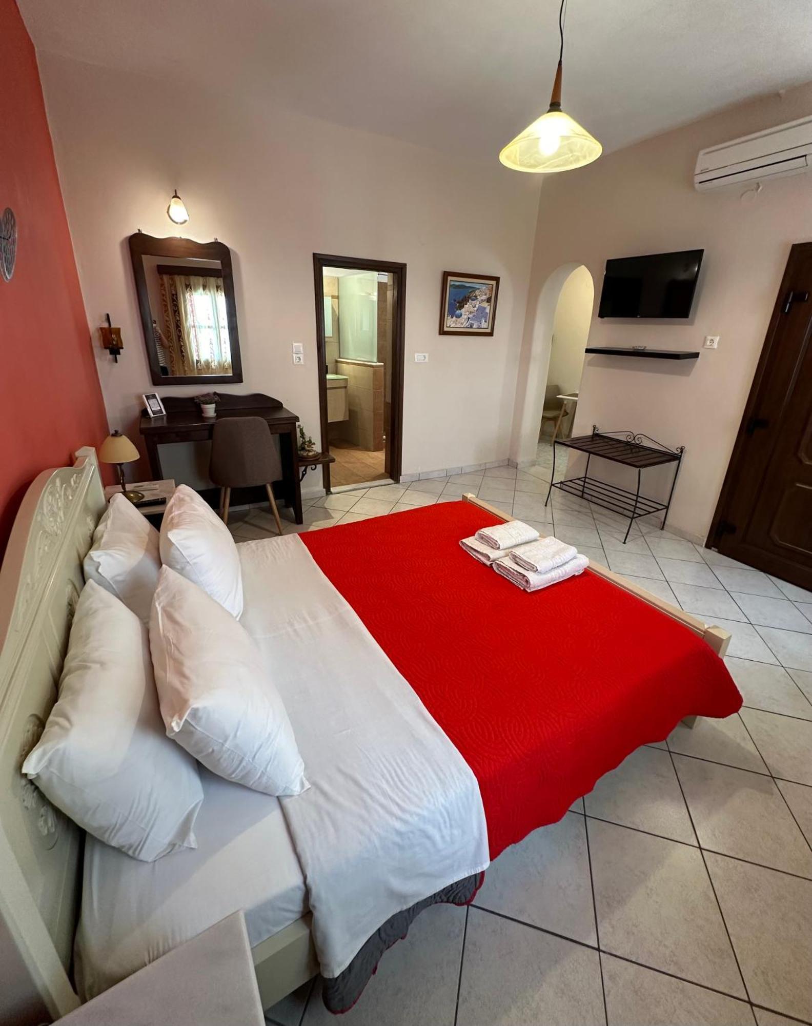 Pansion Zaharoula Hotell Fira  Eksteriør bilde