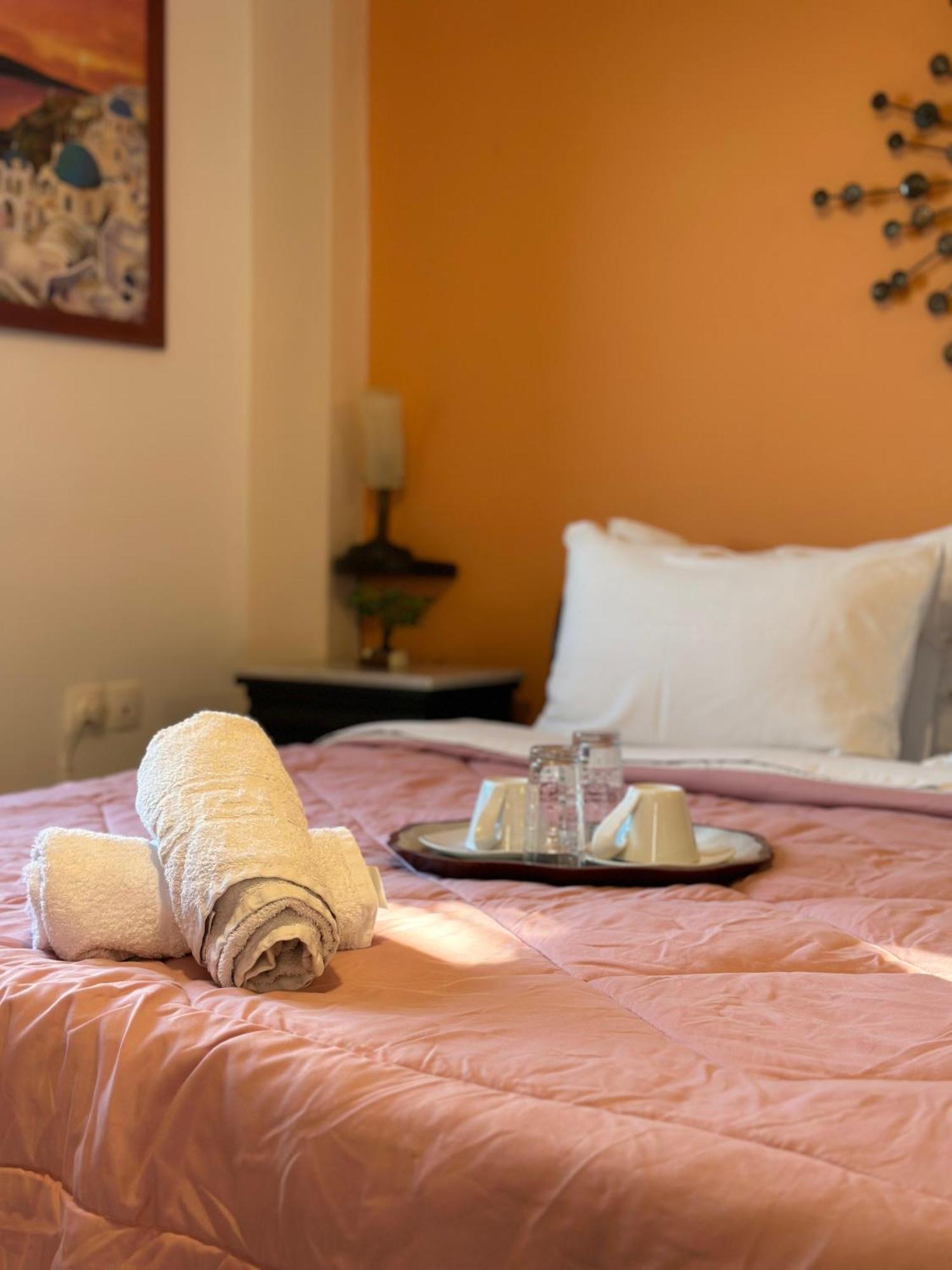 Pansion Zaharoula Hotell Fira  Eksteriør bilde